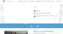 Desktop Screenshot of podgorica.me